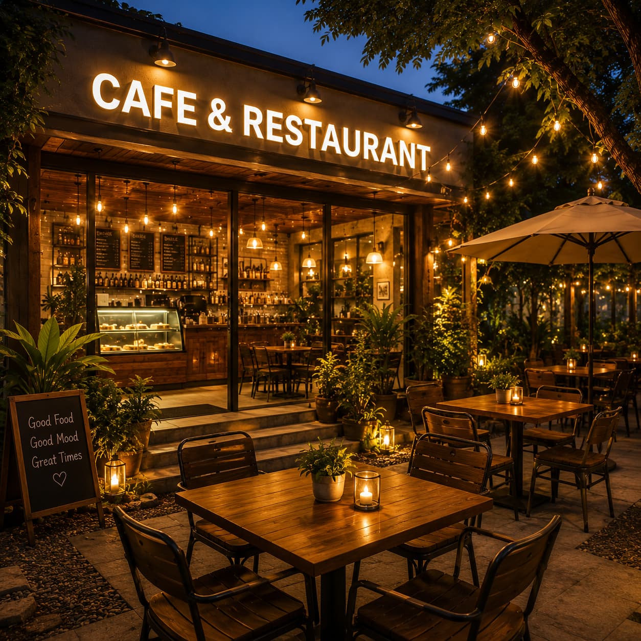 Cafe and Food